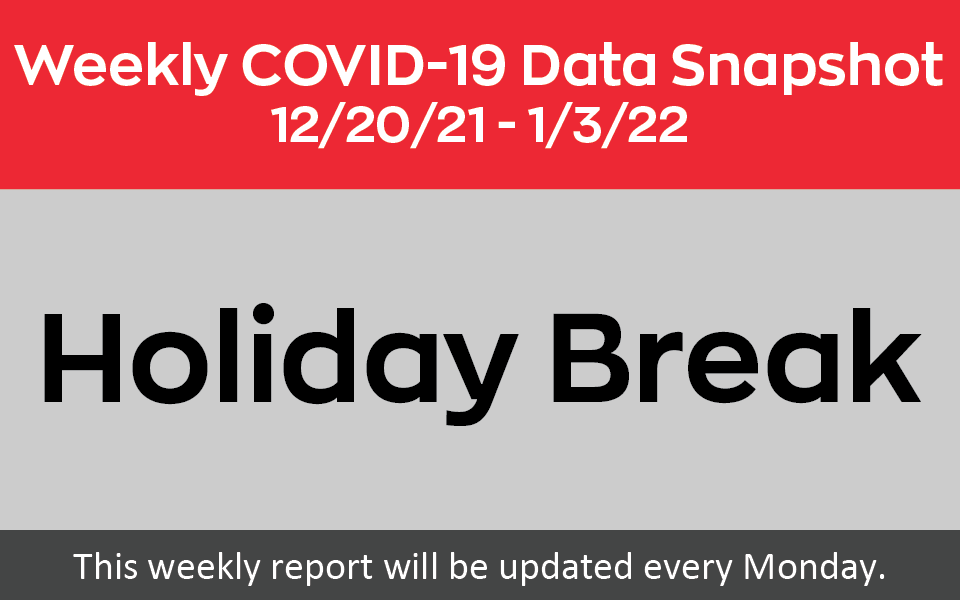 COVID-19 Snapshot - Holiday Break